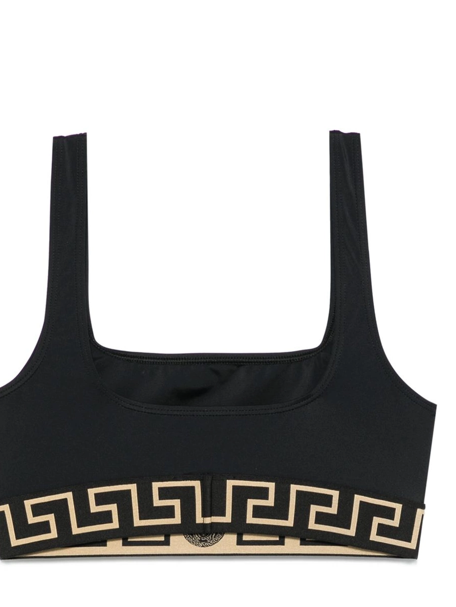 Affordable bikini Greca-detailing Versace top Women 0328